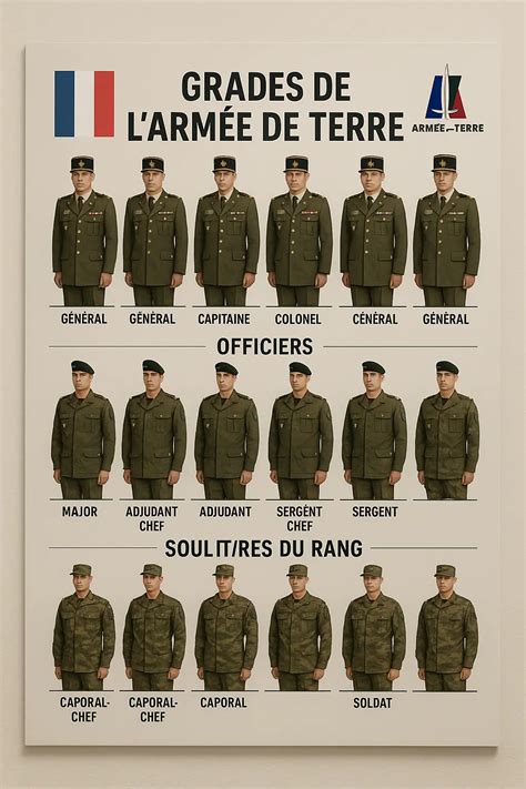 Insignes de grade de l'infanterie française fin XIXe siècle