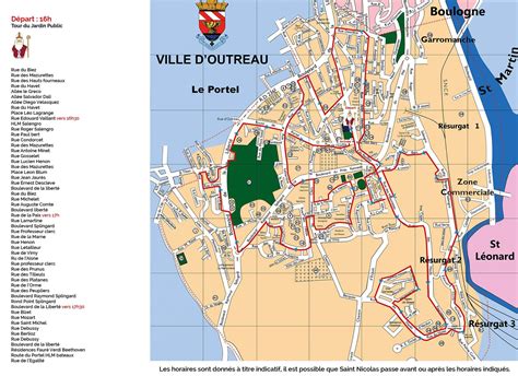 Plan général d'Outreau