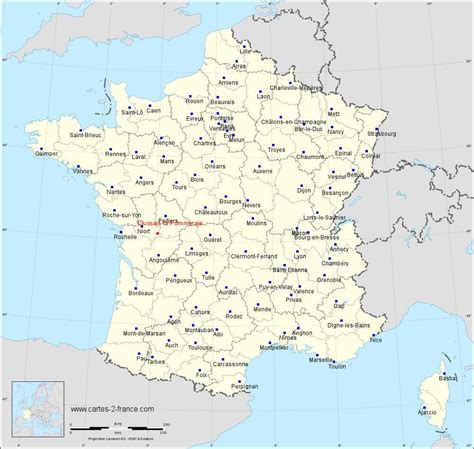 carte de la région de Clussais-la-Pommeraie