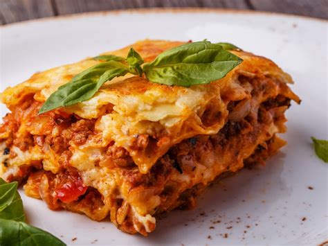 structure des couches d'une lasagne