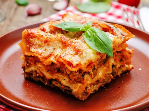 légumes variés dans une lasagne