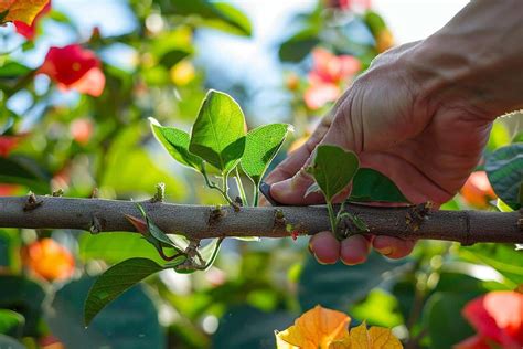 Étapes du bouturage du bougainvillier