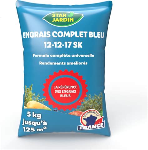 Schéma d'application d'engrais bleu au jardin