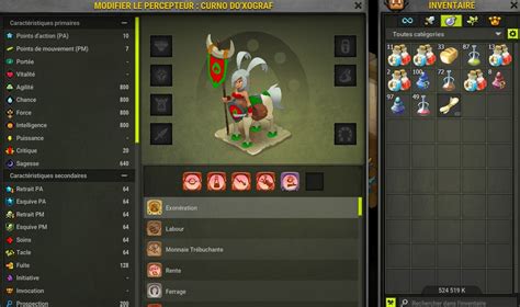 Percepteur DOFUS dans un donjon