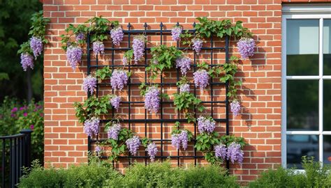Différents types de supports pour glycine : pergola, treillis, mur