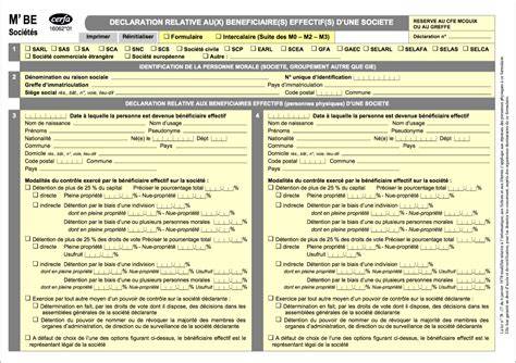Registre des bénéficiaires effectifs