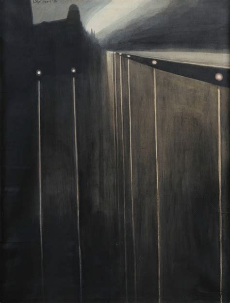 Léon Spilliaert, La Digue, Ostende, 1908
