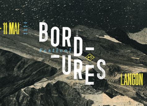 Logo du festival Bordures célébrant 10 ans