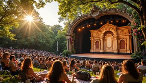 Théâtre en plein air au Potager des Princes