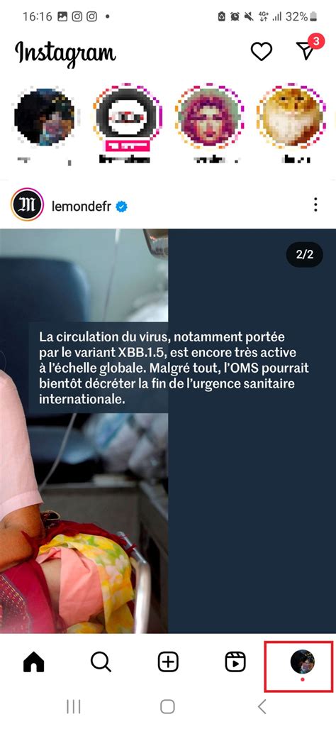 Capture d'écran stylisée du compte Instagram Buis et Hortensias, présentant un intérieur avec des éléments naturels