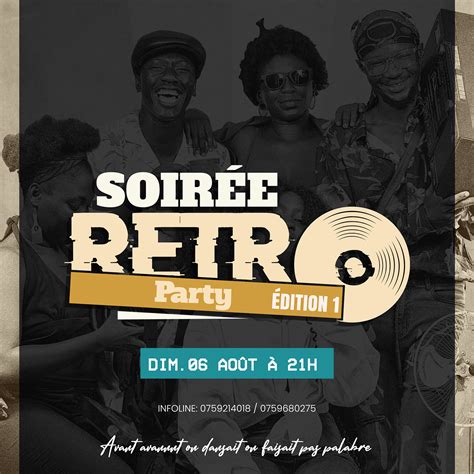 Scène de soirée rétro house