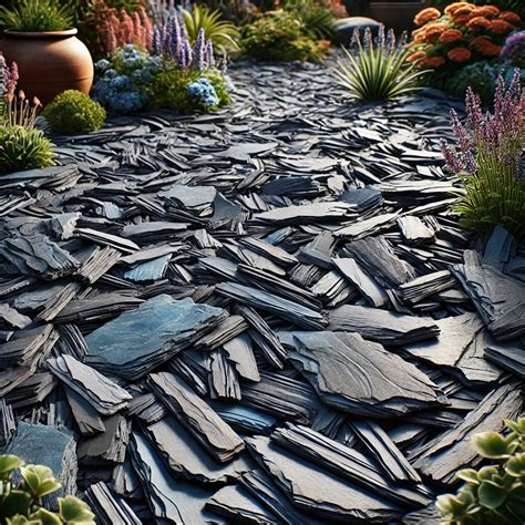 Exemples de jardins utilisant du paillage minéral pour l'esthétisme