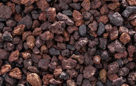 Comparaison visuelle de la pouzzolane et des billes d'argile