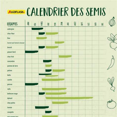 Diagramme des dates de semis du pois chiche en fonction des régions