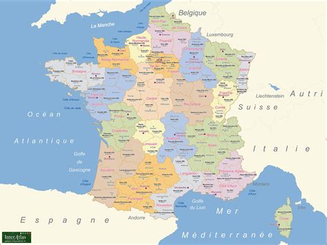 Carte de France avec les départements frontaliers et non-frontaliers, illustrant les achats transfrontaliers de tabac