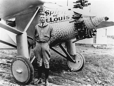 Charles Lindbergh et le Spirit of St. Louis