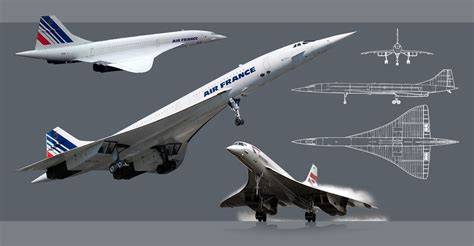 Le Concorde en vol