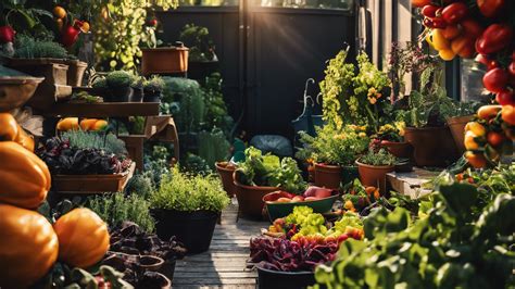 Image d'un potager abondant symbolisant les bienfaits du jardinage