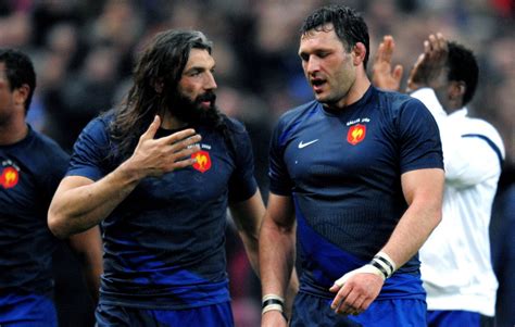 Sébastien Chabal et Lionel Nallet