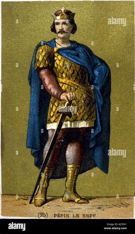 Pépin le Bref déposant Childéric III
