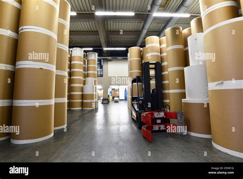 Pile de bobines de papier sécurisé