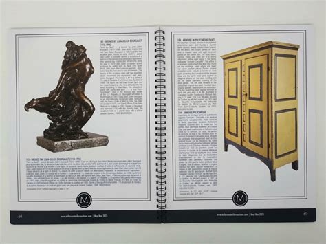 Catalogue de vente aux enchères d'actifs industriels