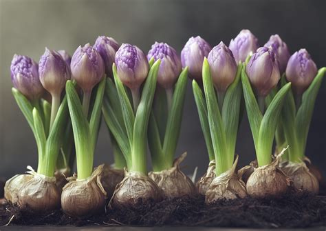 Variété de bulbes à fleurs
