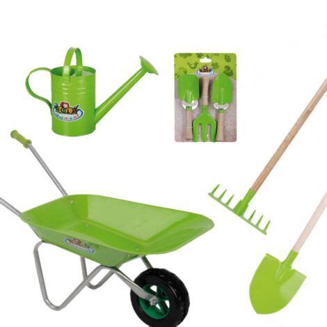 Site e-commerce présentant des outils de jardinage pour enfants
