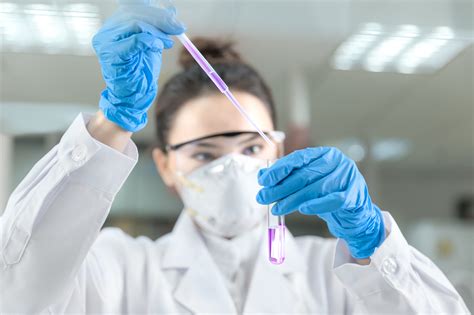 Technicien analysant des semences forestières en laboratoire
