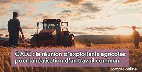 Transition d'une exploitation individuelle à un GAEC