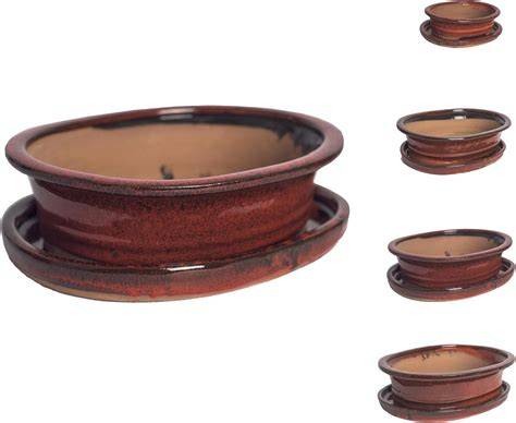 Types de pots à bonsaï en céramique