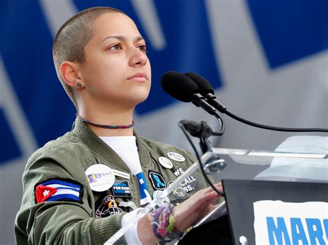 Emma Gonzalez à la March For Our Lives en mars 2018