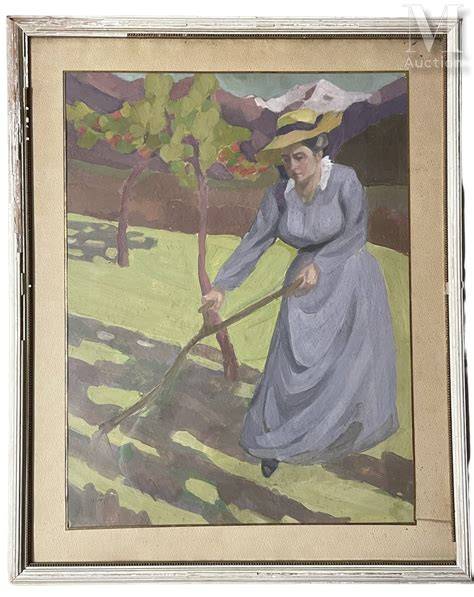 illustration d'une femme au jardin