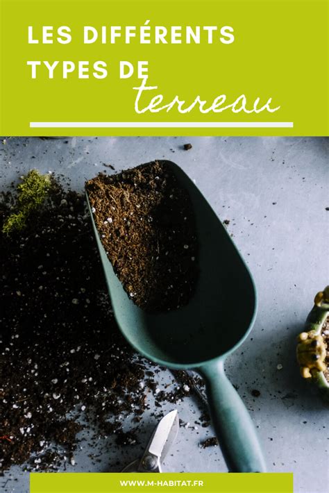 Différents types de terreau
