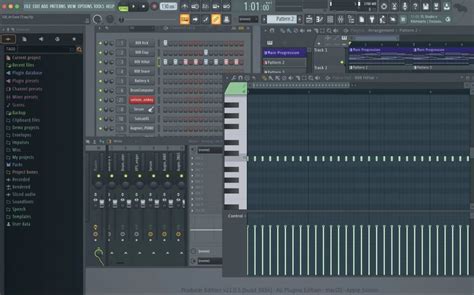 Interface utilisateur de FL Studio