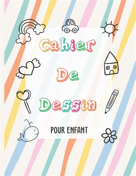 Page de cahier de jardinage avec dessins d'enfants