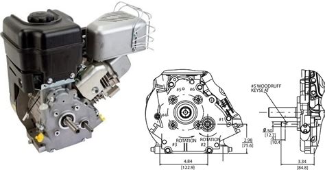 Image d'un moteur Briggs & Stratton de motobineuse