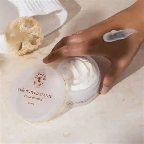 pot de crème hydratante miel citronnier secrets de miel