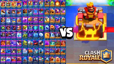 Illustration d'une carte de Clash Royale avec diverses arènes représentées