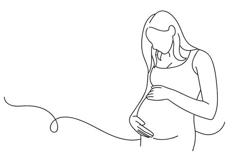Illustration d'une femme enceinte buvant un jus de cranberry