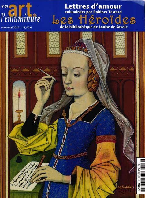 Couverture du magazine Art de l'enluminure