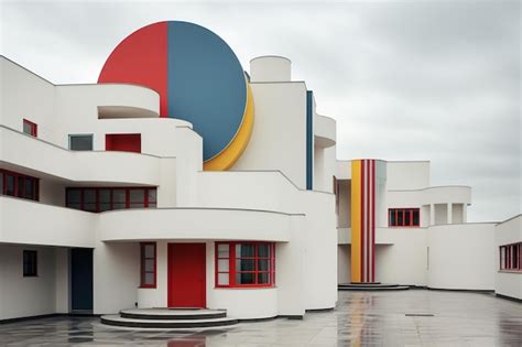 Bâtiment Bauhaus : Simplicité géométrique