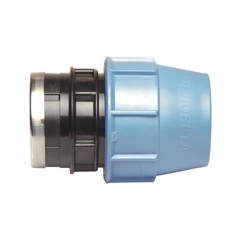 Raccord compression pour tuyau PE