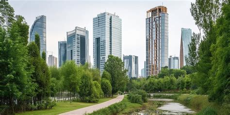Vue aérienne d'un parc urbain bien entretenu avec des zones gazonnées, des parterres de fleurs et des arbres