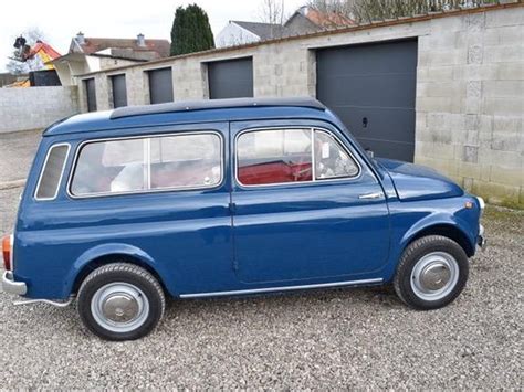 Fiat 500 Giardiniera turquoise