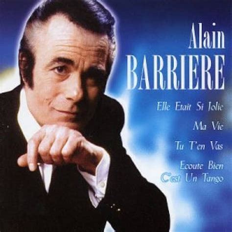 Couverture d'album d'Alain Barrière