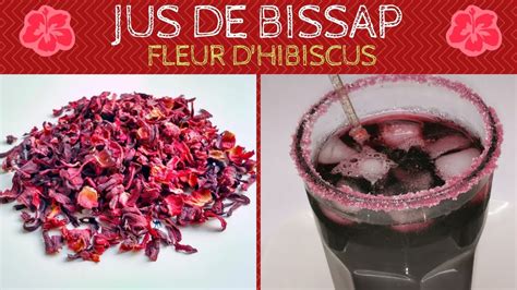 Dessert à base de fleurs d'Hibiscus