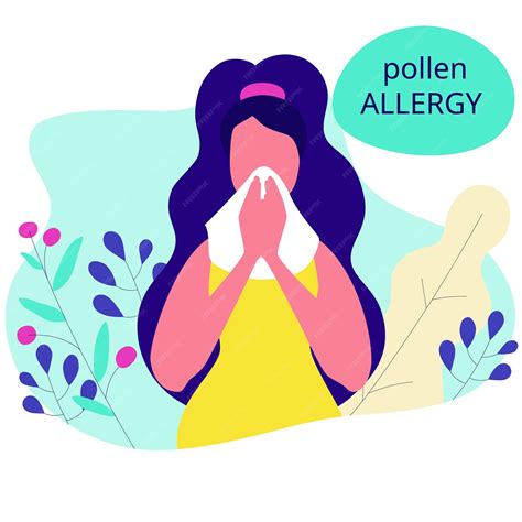 Personne éternuant à cause d'une allergie