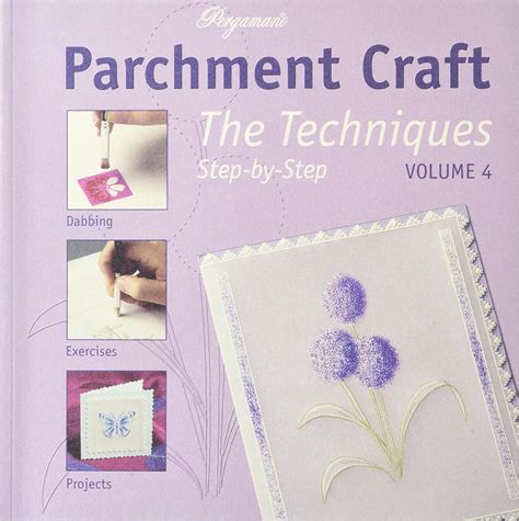 Image d'une personne utilisant les outils Pergamano sur du papier parchemin