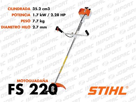 Stihl FS 220 en action